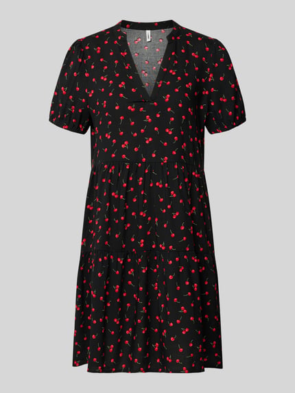 ONLY A-Linie Freizeitkleid aus reiner Viskose Modell 'NOVA LIFE' Black 2