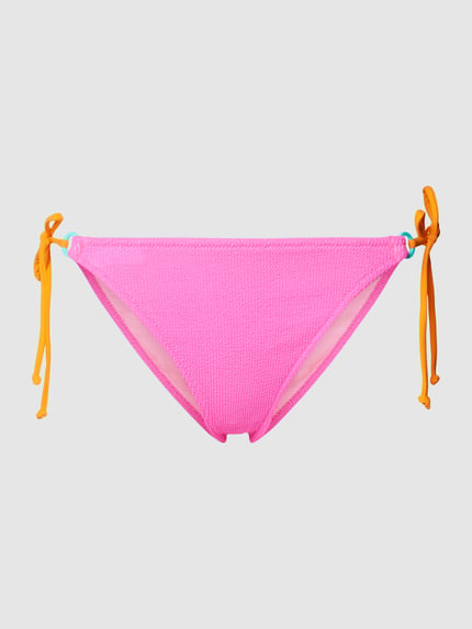 Figi bikini z naszywką z logo Shop The Look MANNEQUINE
