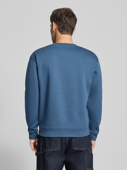 Tom Tailor Denim Regular Fit Sweatshirt aus Baumwoll-Mix Jeansblau 5