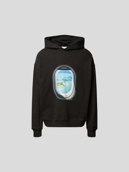 Blue Sky Inn Hoodie mit Motiv-Print Black 2