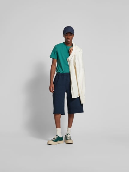 Kenzo Sweatshorts met elastische band Marineblauw - 1