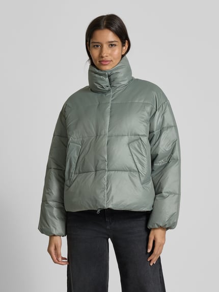 mbyM Steppjacke mit Stehkragen Modell 'Seraphina' Schilf 4