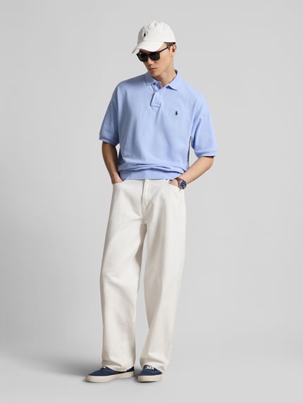 Polo Ralph Lauren poloshirt in loose fit van puur katoen Bleu - 1