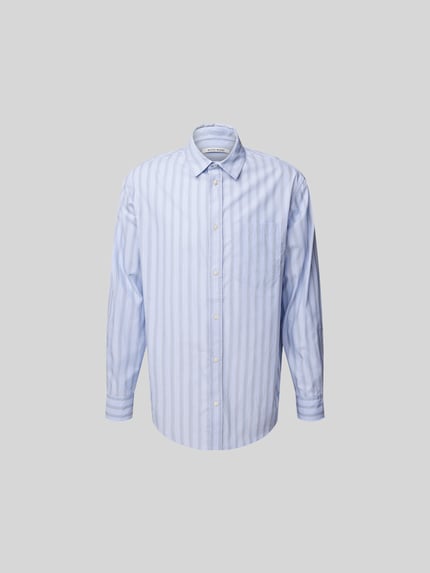 Wood Wood Regular Freizeithemd mit Kentkragen Blau 2