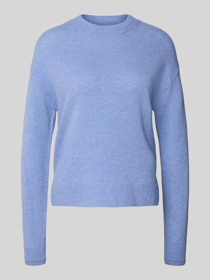 Christian Berg Woman Pullover van pure wol Jeansblauw - 2