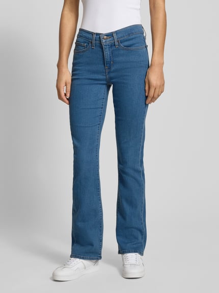 Levi's® 300 bootcut jeans van katoenmix model '315' Blauw - 4