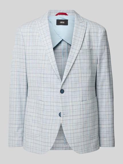 CINQUE Regular Fit Sakko aus mit Leinen-Anteil Modell 'MICHELE' Hellblau 2