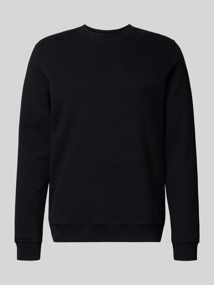 ARMEDANGELS Regular Fit Sweatshirt aus reiner Baumwolle Modell 'BAARO FLEECE' Black 2