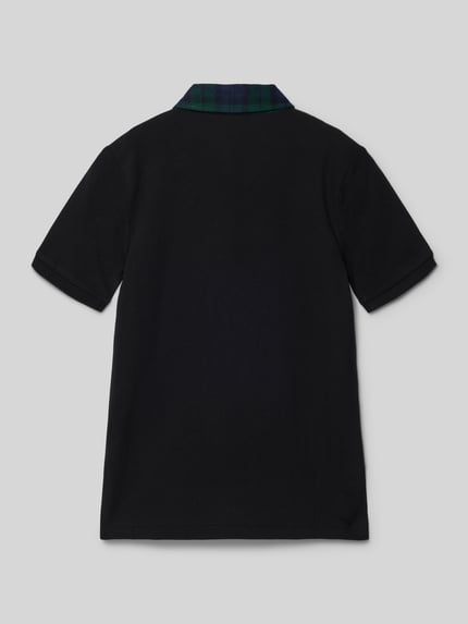 Polo Ralph Lauren Teens Koszulka polo o kroju regular fit z wyhaftowanym logo Czarny 3
