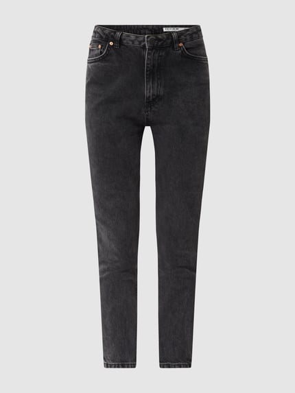 REVIEW Skinny Fit High Waist Jeans mit Stretch-Anteil Black 2