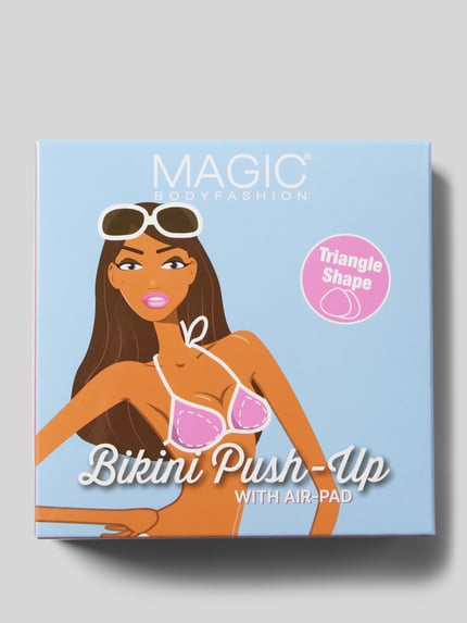 MAGIC Bodyfashion Push-up-bikini met luchtkussentje Beige - 4