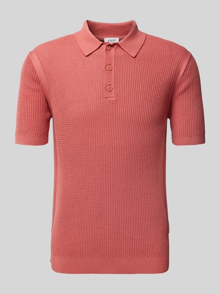 JOOP! JEANS Slim Fit Poloshirt mit Polokragen Lachs 2