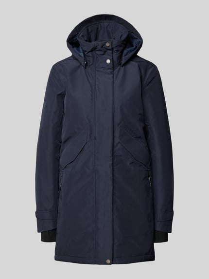 Didriksons Parka mit abnehmbarer Kapuze Modell 'INDRA' Marine 2