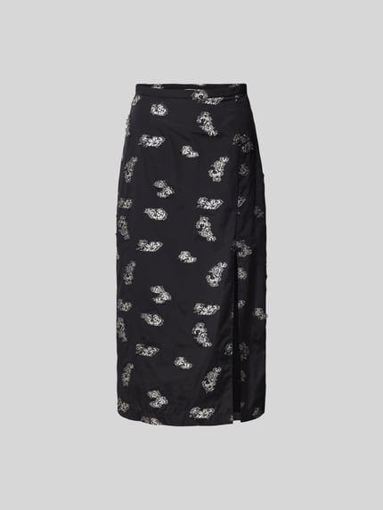Spódnica midi ze wzorem na całej powierzchni Shop The Look MANNEQUINE