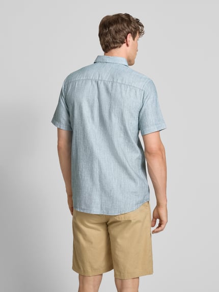 Tom Tailor Regular fit vrijetijdsoverhemd van puur katoen Groen - 5