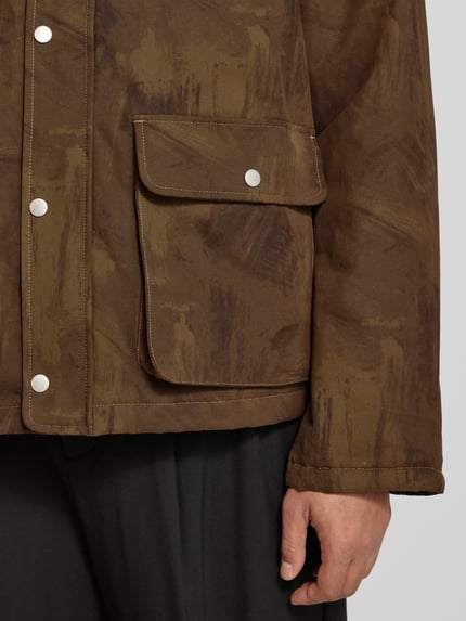 Les Deux Jacke mit Kentkragen Modell 'Montana' Dunkelbraun 3