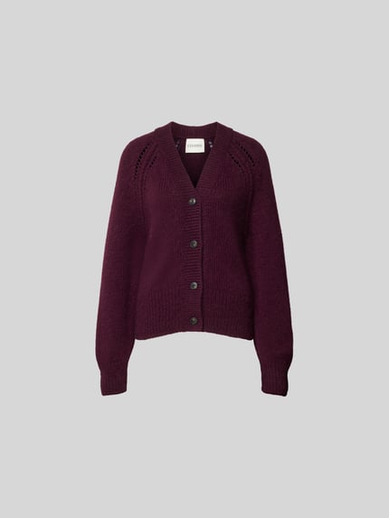 Kurtka z dzianiny z mieszanki wełny z alpaki z dodatkiem wełny Shop The Look MANNEQUINE