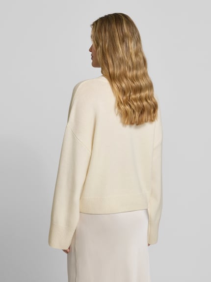 Style Icon Collection Gebreide pullover met kasjmier - curated by Anouk Yve Ecru - 5