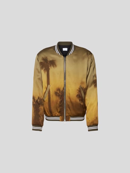 Blue Sky Inn Bomberjacke mit Motiv-Print DUNKEL GELB 2