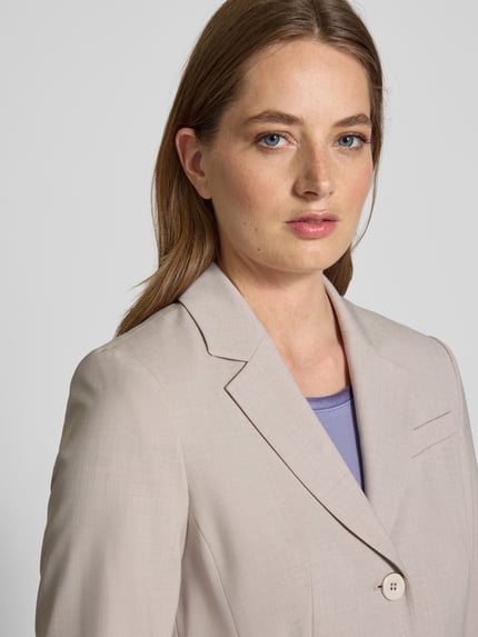 Marc Cain Blazer mit Knopfleiste Kitt 3