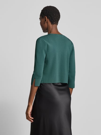 Vera Mont Regular Fit Bolero aus Viskose-Mix Dunkelgruen 5