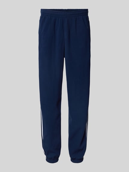 adidas Originals Spodnie dresowe z elastycznym ściągaczem Granatowy 2