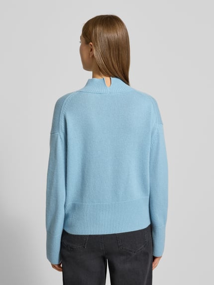 someday. Strickpullover aus reinem Kaschmir Modell 'Tenni' Eisblau 5