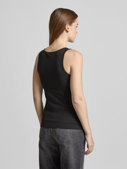 Armani Exchange Top mit Label-Patch Black 5