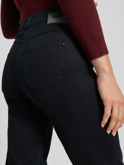 ANGELS Stoffen broek met 5-pocketmodel, model 'LARA' Marineblauw - 3