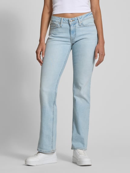 Levi's® Bootcut Jeans aus Baumwoll-Mix Hellblau 4