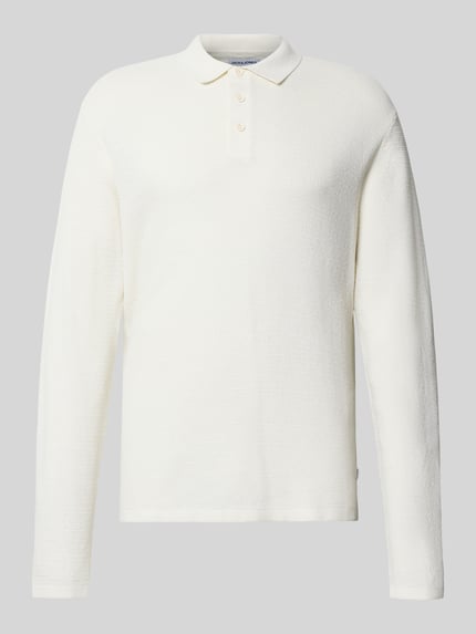 JACK & JONES Strickpullover mit Kentkragen Offwhite 2