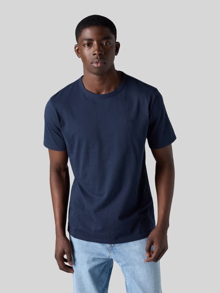 Levi's® Regular Fit T-Shirt aus reiner Baumwolle Marine 1
