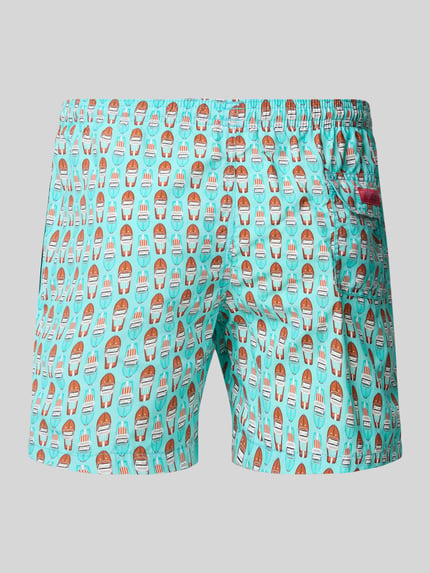 Zeybra Zwembroek met elastische band Turquoise - 3