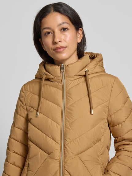Christian Berg Woman Selection Steppjacke mit Reißverschlusstaschen Beige 3
