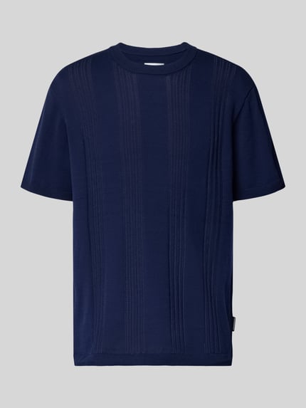 Produktfoto, Relaxed Fit T-Shirt aus reiner Baumwolle von Armedangels in Optik: Unifarben, Passform: Relaxed-Fit, Label-Patch, Rundhals, Ärmelform: Kurzarm, Rumpfabschluss: Gerippt, Materialverarbeitung: Feinstrick, Material: Reine Baumwolle