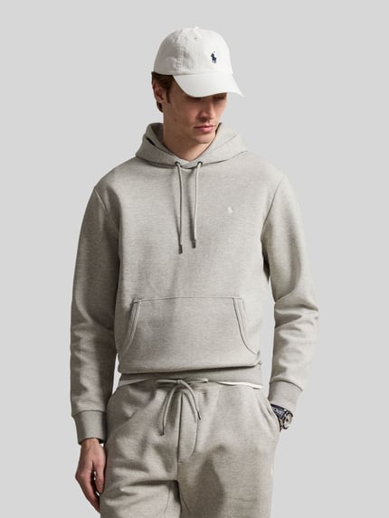 Polo Ralph Lauren bluza z kapturem o kroju regular fit z mieszanki bawełny Średnioszary 4
