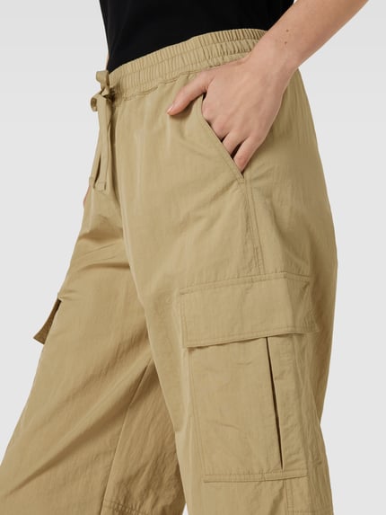 Marc O'Polo Regular Fit Cargohose mit elastischem Bund Schilf 3
