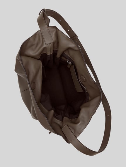 Marc O'Polo Henkeltasche aus echtem Rindsleder Taupe 3