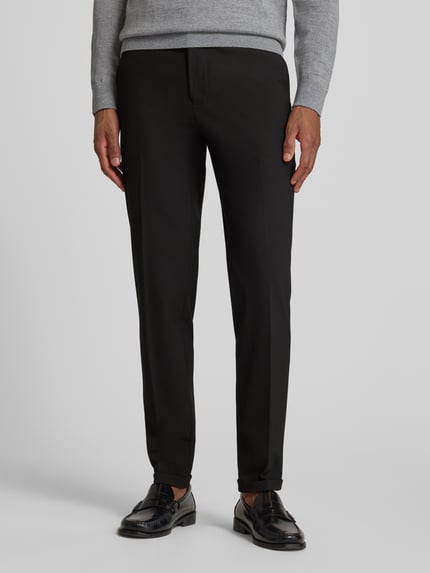 Matinique Slim Fit Stoffhose mit Viskose-Anteil Modell 'MAliam' Black 4