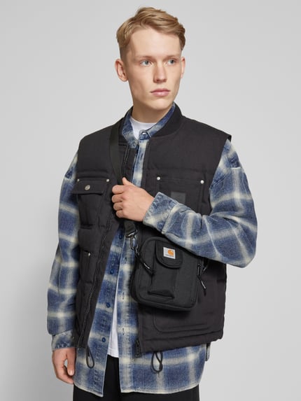 Carhartt Work In Progress Schoudertas met labelpatch Zwart - 1