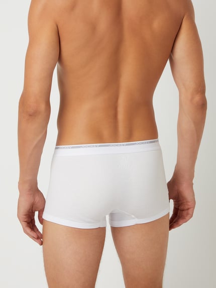 Jockey Trunks van katoen in een set van 2 Wit - 4