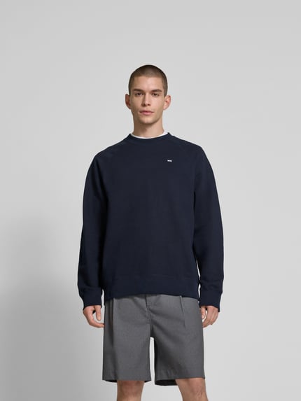 Wood Wood Oversized Sweatshirt mit Stehkragen Marine 4