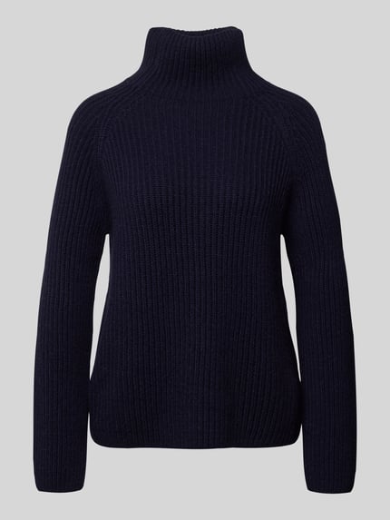 DRYKORN Strickpullover mit Stehkragen Modell 'ARWEN' Marine 2