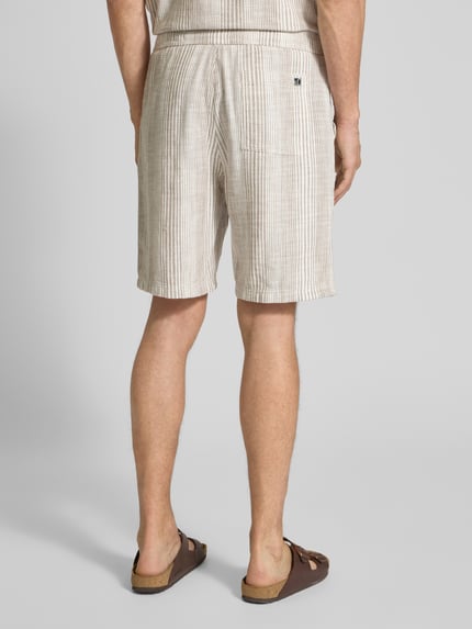 s.Oliver RED LABEL Bermudy o kroju relaxed fit z czystej bawełny Beżowy 5