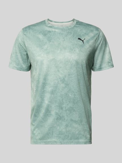 PUMA Performance Regular fit sport-t-shirt met logoprint model 'M TAD ESSENTIALS' Mintgroen - 2