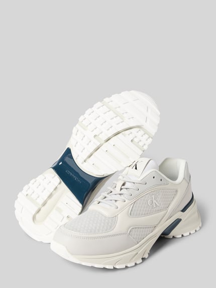 Calvin Klein Jeans Sneaker mit Label-Details Offwhite 4