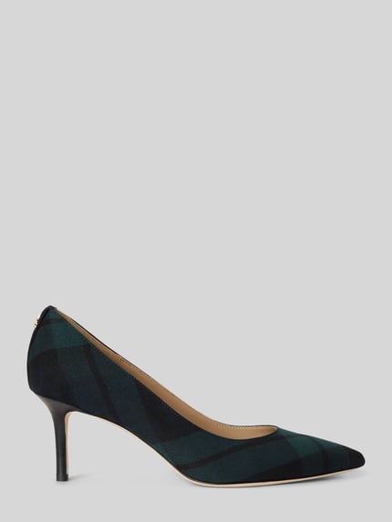 Lauren Ralph Lauren Pumps mit Logo-Detail Dunkelblau 2