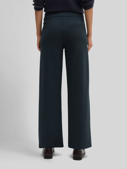 Marc O'Polo Weite Hose aus Baumwoll-Mix Marine 5