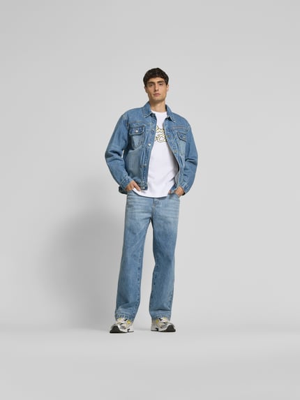 Billionaire Boys Club Regular Fit Jeans aus reiner Baumwolle Blau 1