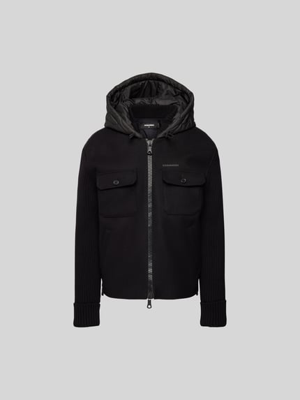Dsquared2 Overhemdjack met capuchon Zwart - 2